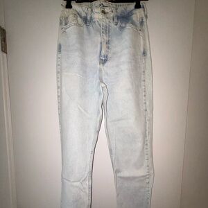 Zara Faded Blue Denim Jeans